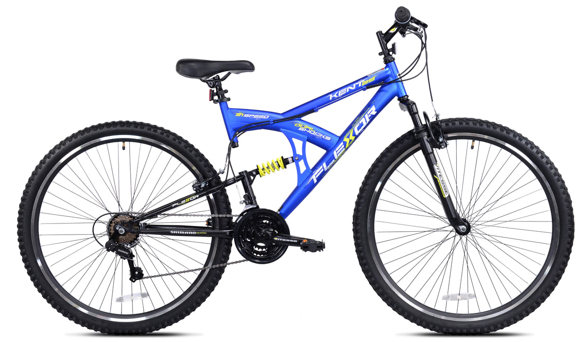 Blue 29 in. Dual Suspension Mountain Bike L1246
