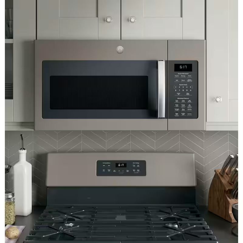 1.7 cu. ft. Over the Range Microwave with Sensor Cooking in Slate M8190