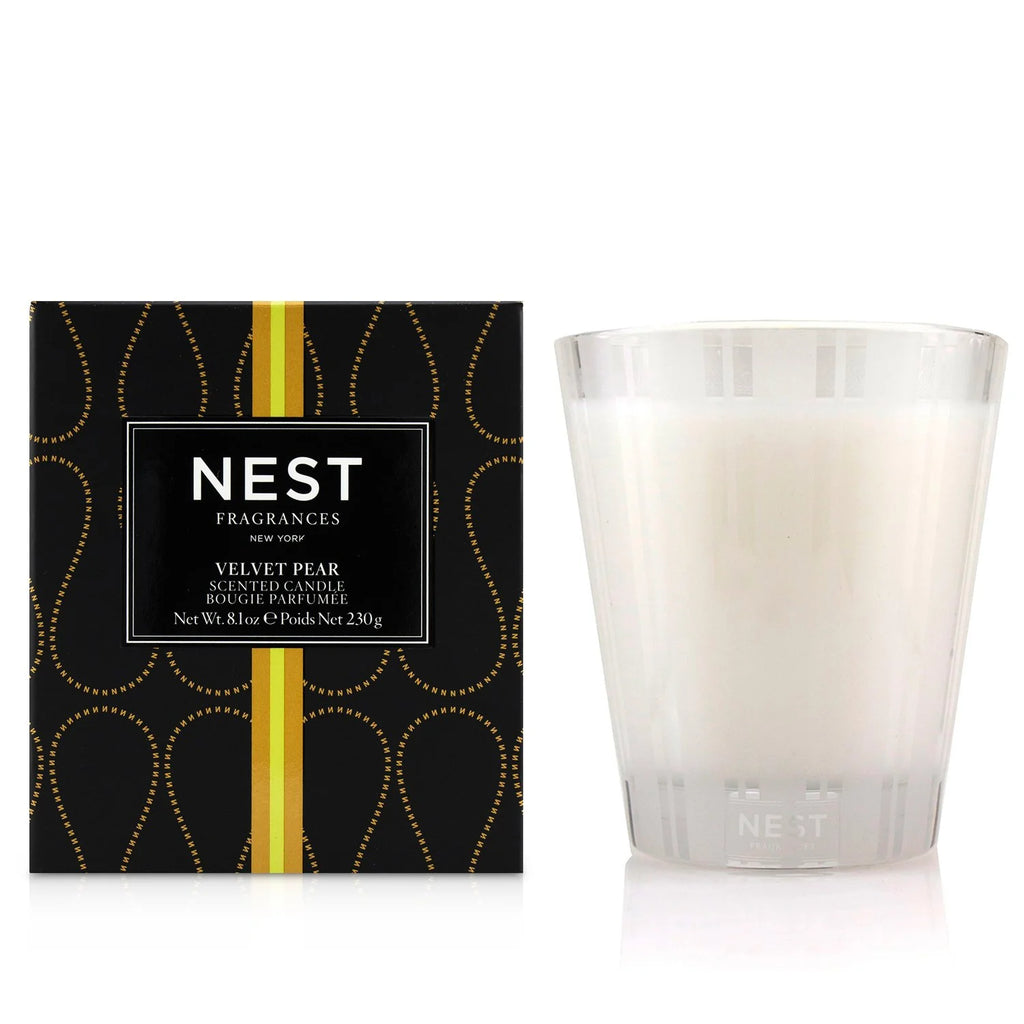 Velvet Pear Scented Candle 230g B18954