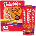 Non-Seafood Creamy Squeezable Grain Free Wet Cat Treats 0.5 oz 54 Tubes R69994
