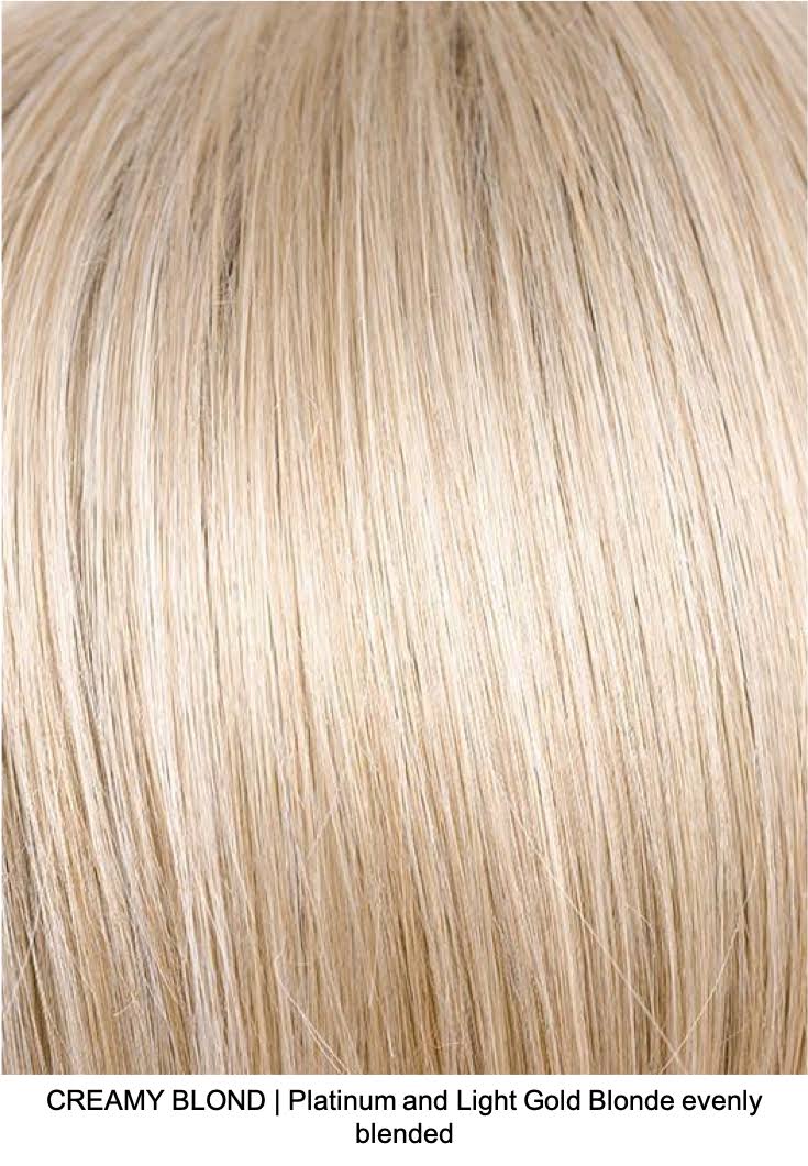 Creamy Blond Synthetic Wig T844960