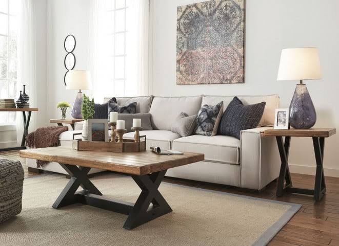 Light Brown Sofa Table X174327