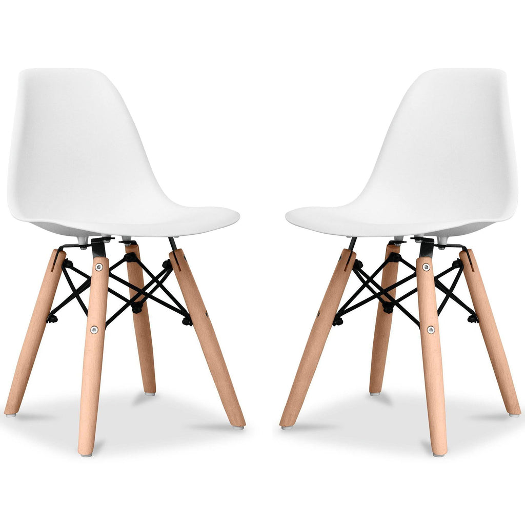 White Kids Playroom Chair 2-Pack T6180