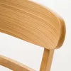 Mid Century Modern Fabric Upholstered Wood Dining Chairs, Set of 2 J985104