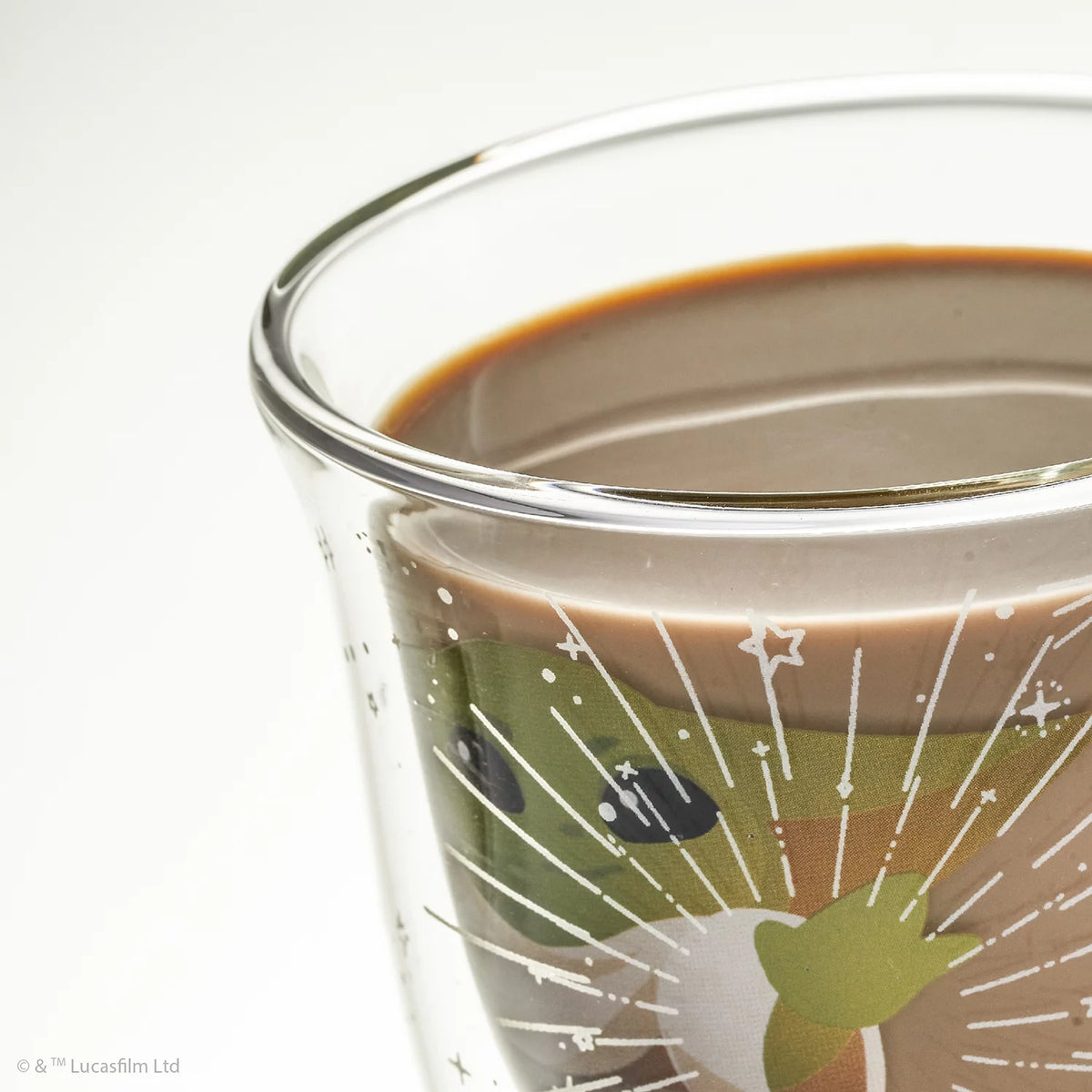 Double Wall Glass Mugs Set of 2 13.5 oz O73135