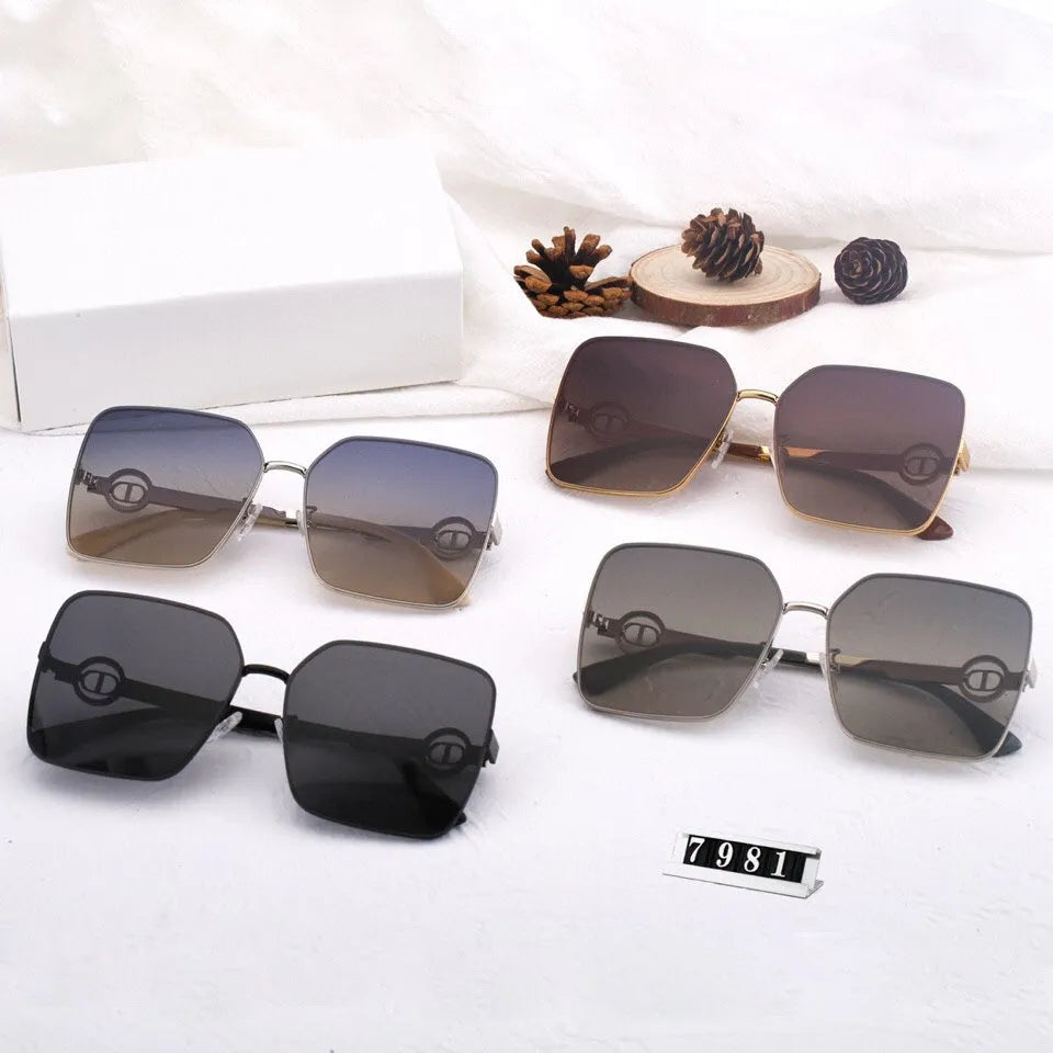 Round Hollowed Out Polarized Sunglasses J941977
