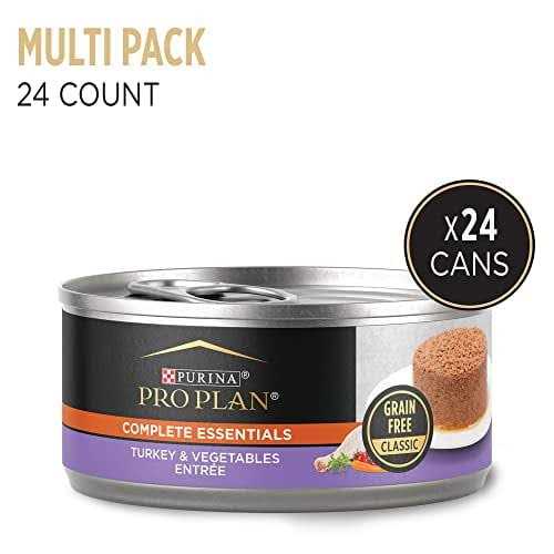 Grain Free Pate Wet Cat Food Turkey and Vegetables Entree W82400