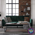 Green Velvet Futon B650618
