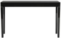 Black Mid Century Console Table W49181