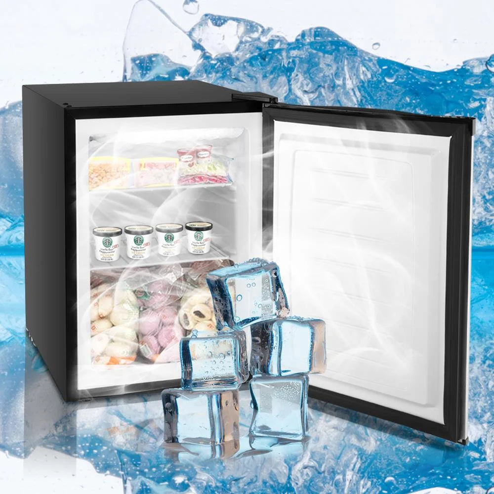 Stainless Steel Single Door Upright Freezer V9802