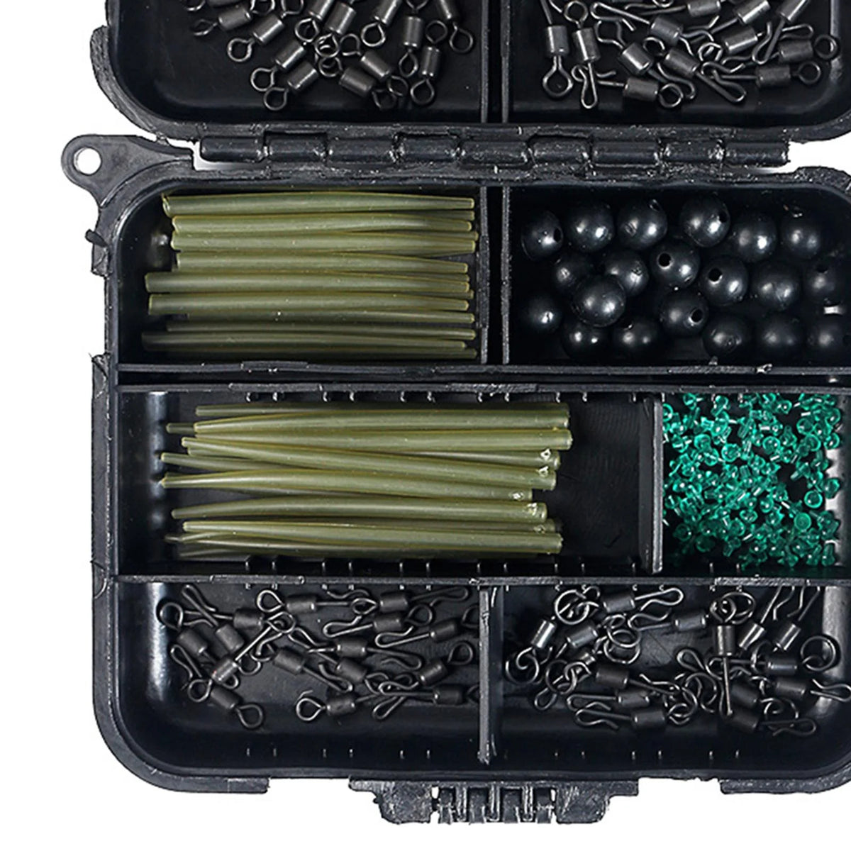 Carp Fishing Tackle Rolling Swivels Beads Stopper Accessories R66295