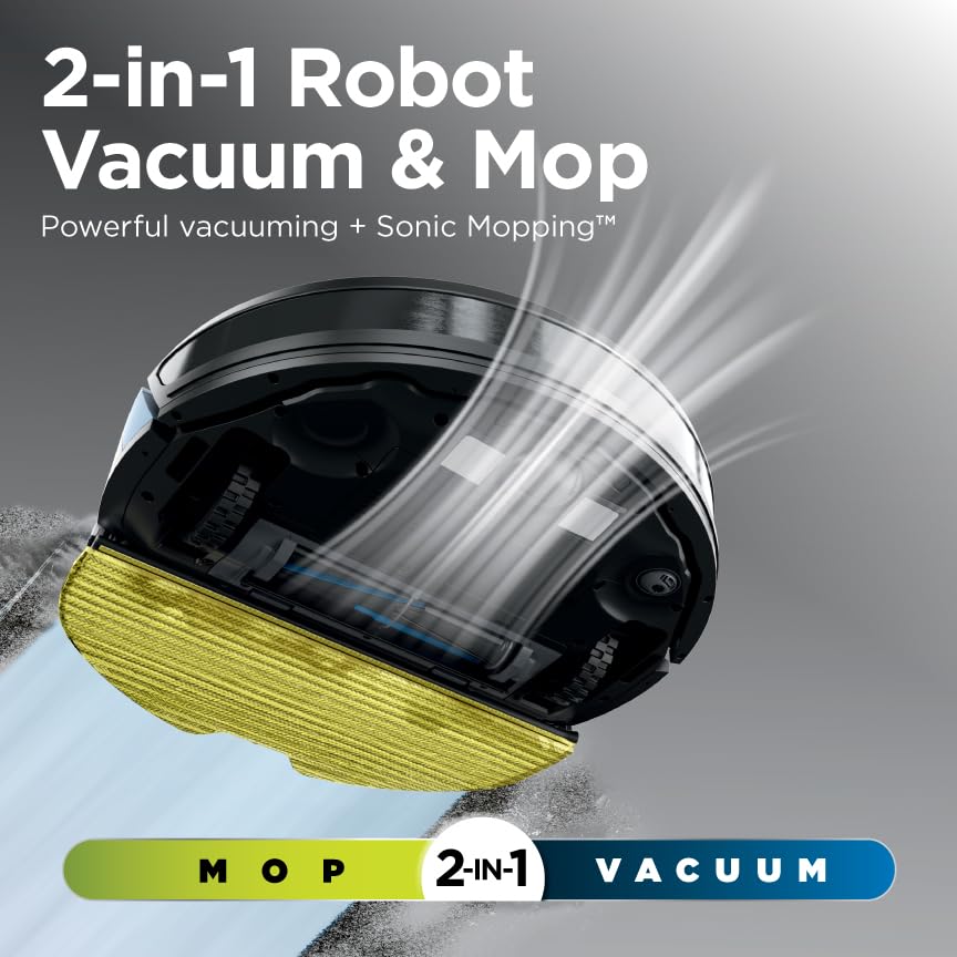 White Robot Vacuum with Wifi and Alexa J214