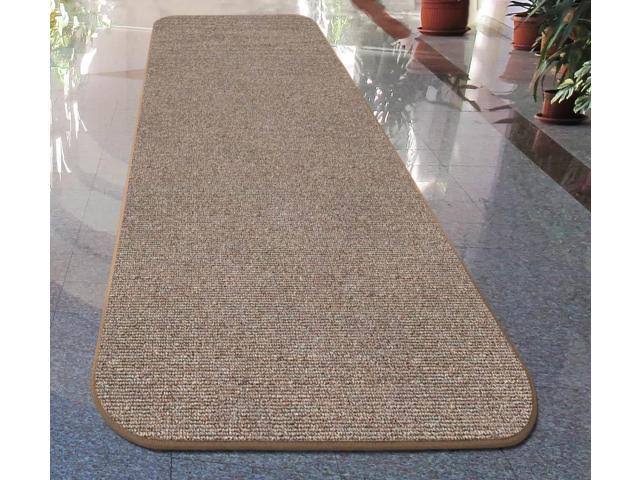Pebble Beige Skid-Resistant Carpet Runner 10 ft. x 48 in. Y447