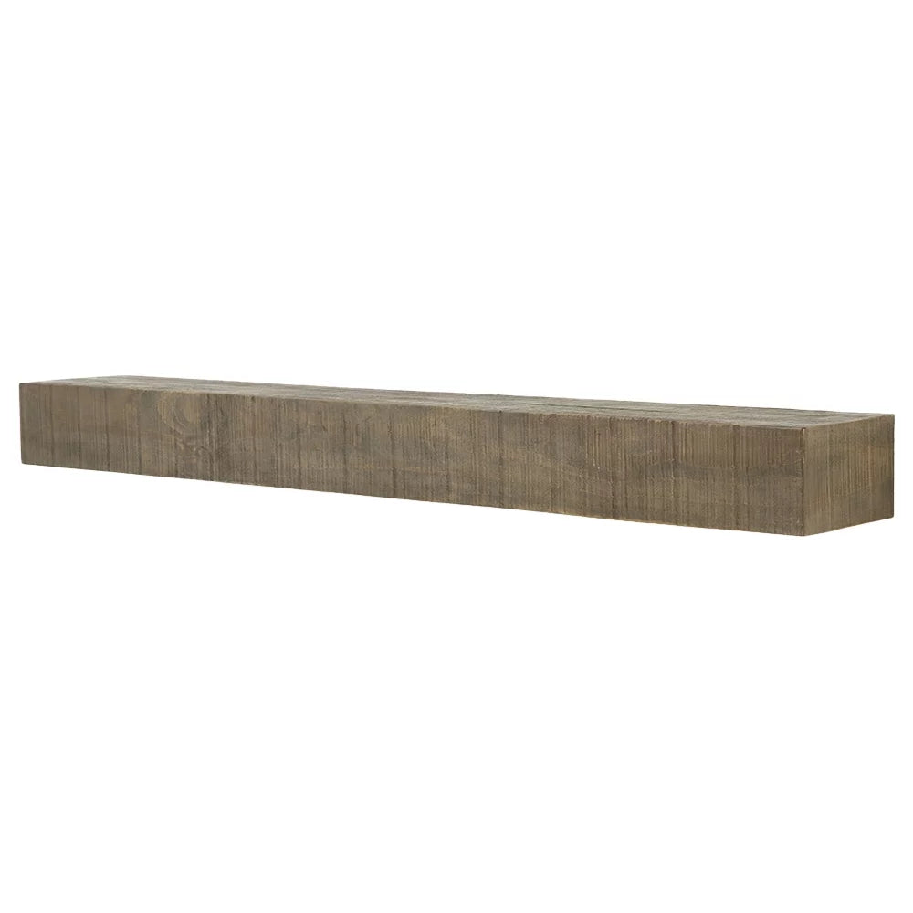 48 Inch Beach Sand Finish Wood Fireplace Mantel Shelf Y182446