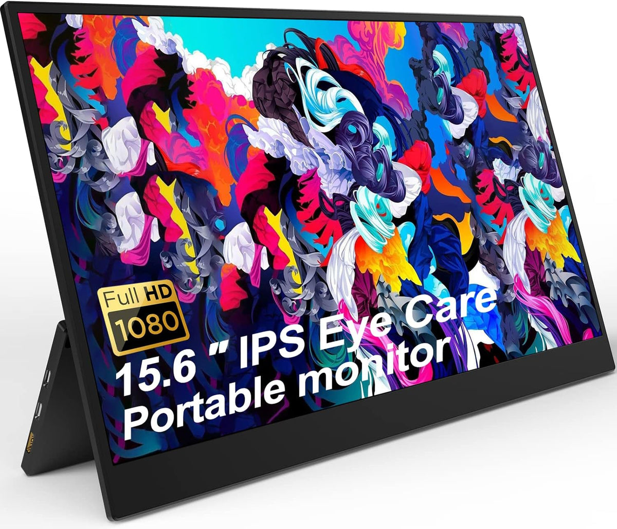 15.6 Inch FHD IPS USB C Portable Monitor with Dual Type C & HDMI Z672213