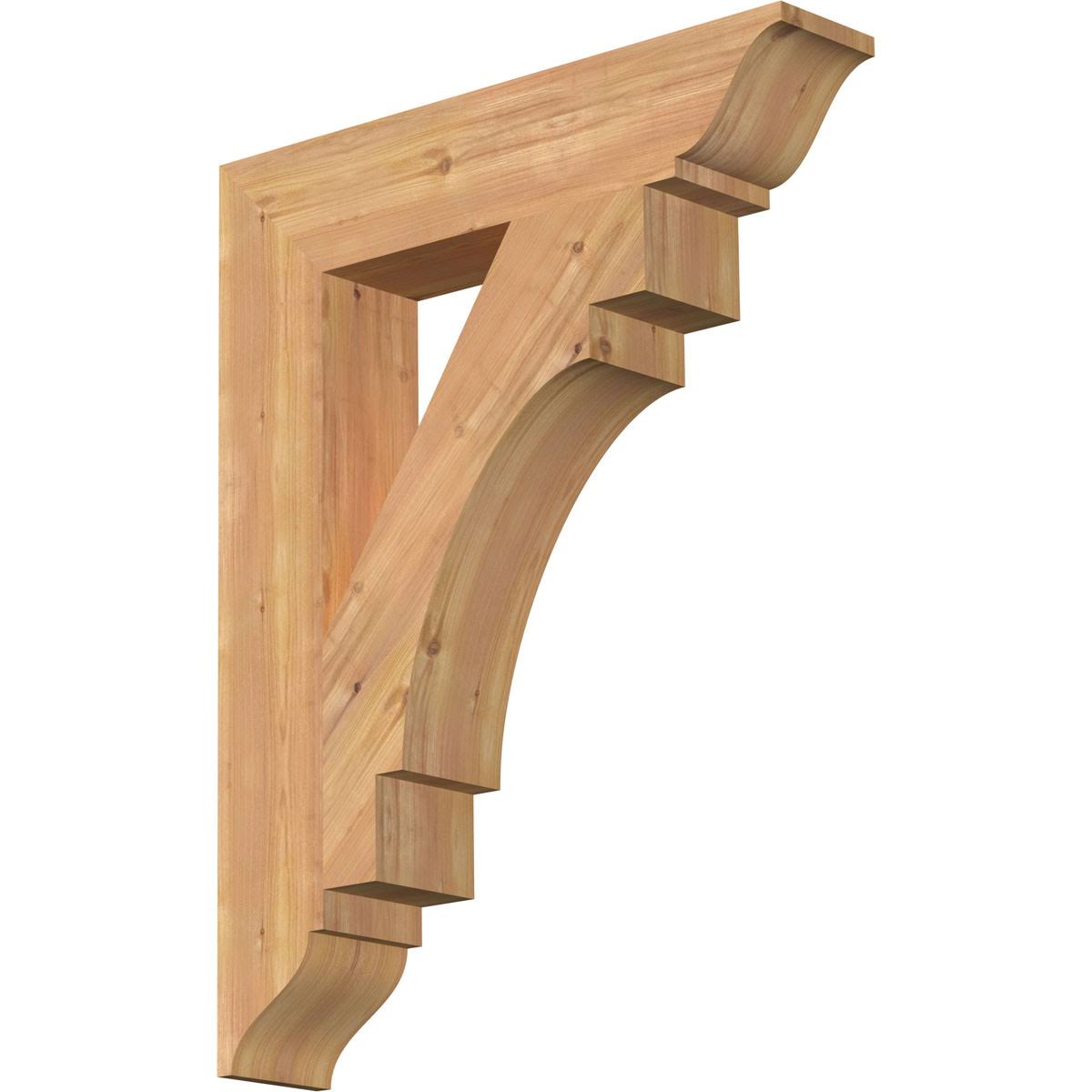 5 1/2x22W x 28x22D x 36x22H Merced Traditional Smooth Bracket Q581663