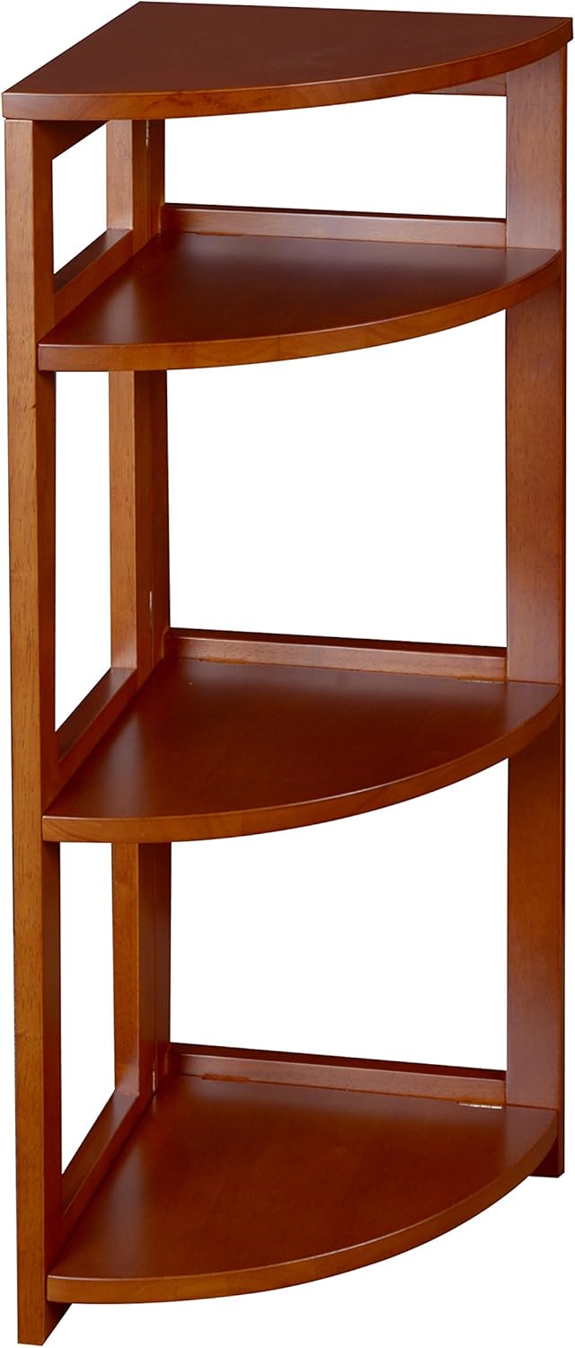 67-inch High Corner Folding Bookcase G328