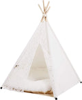 Pet Teepee Tent with Luxury Cushion, L, Washable S848
