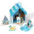 Wooden Gingerbread House Play Set E51320