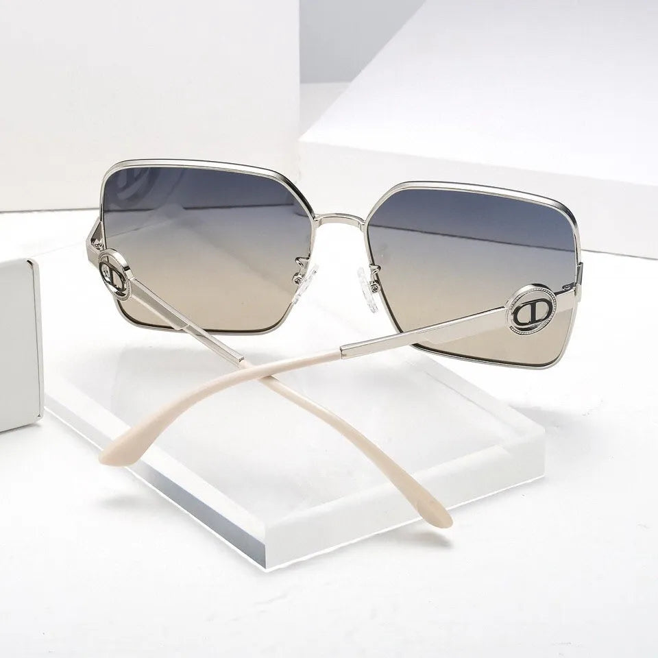 Round Hollowed Out Polarized Sunglasses J941977