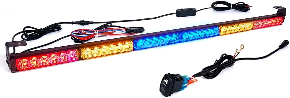 36 Rear LED Chase Light Bars with Strobe Brake Reverse Turn Signal R333