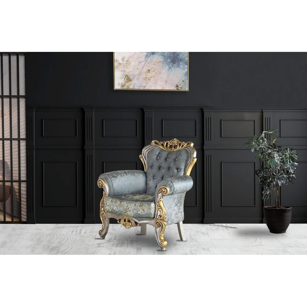 3 Pieces Living Room Set Sofa Chair Coffee Table T601