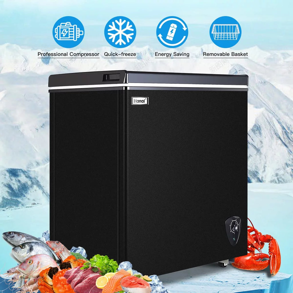 3.5 Cu Ft White Chest Freezer M77834