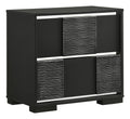 Black Nightstand T190