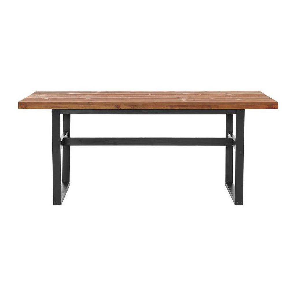 72" Dining Table with Solid Cedar Top in Chestnut O80776