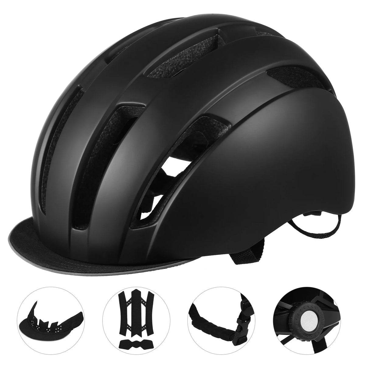 Detachable Visor Bicycle Helmet S628