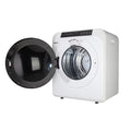 White 13lbs Capacity Stainless Steel Electric Clothes Dryer E15746