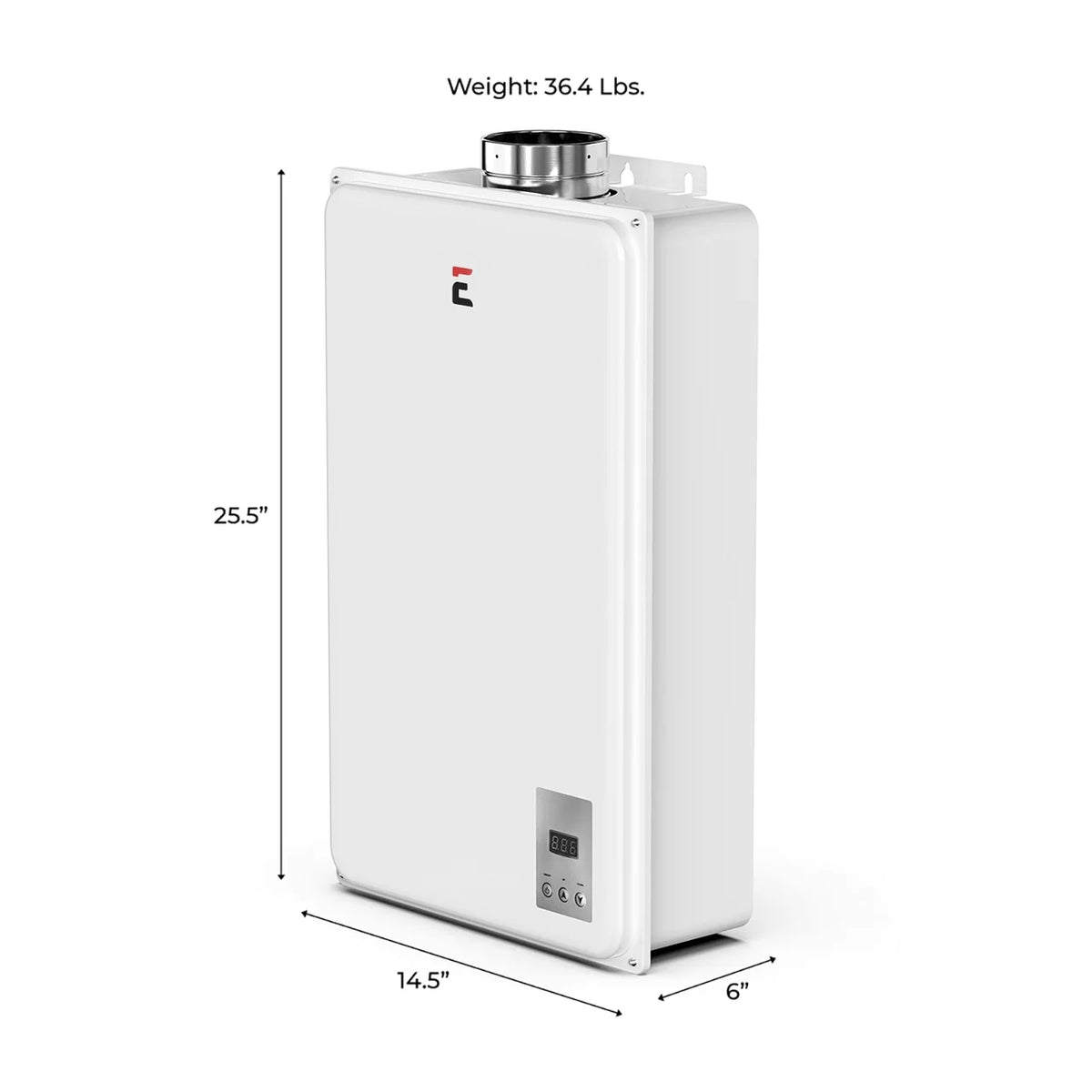 Indoor 6.8 GPM Liquid Propane Tankless Water Heater P157