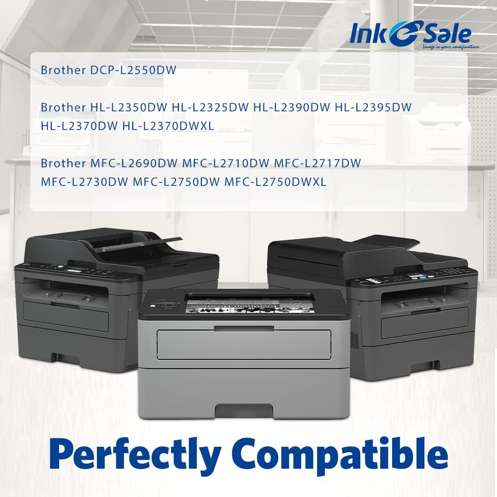 4 Pack Black Toner Cartridge D964