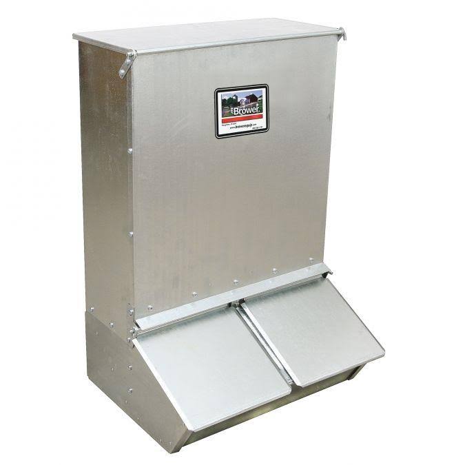 Galvanized Hog Feeder S124