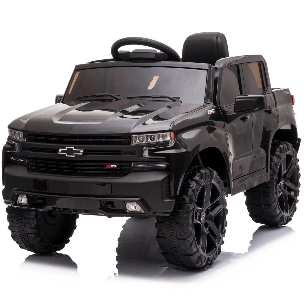 12V Battery Powered Licensed Chevrolet Silverado Truck - Red V983