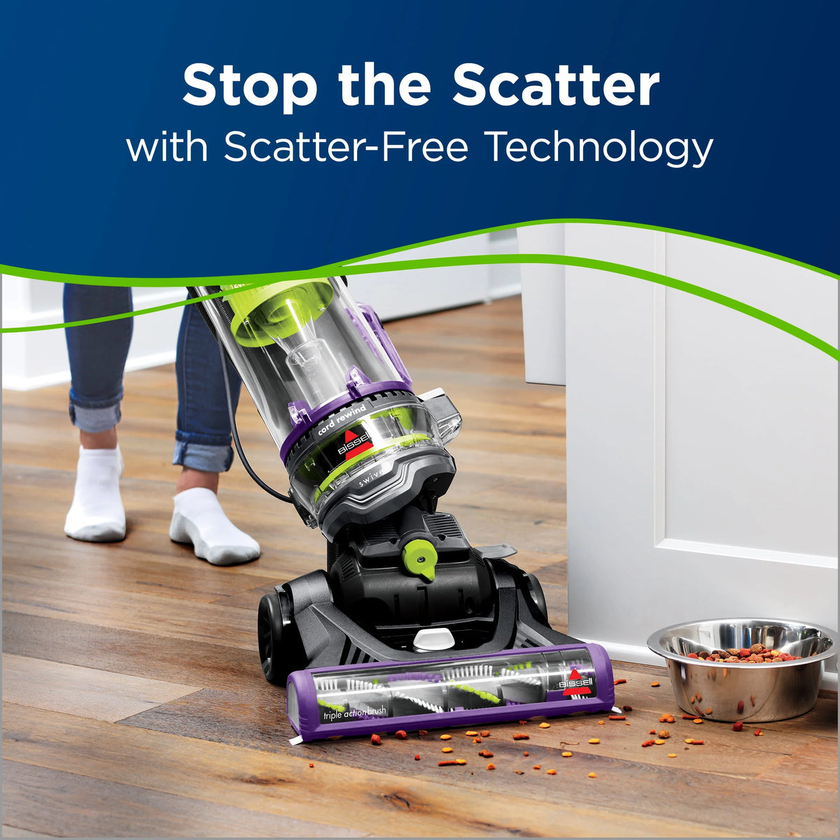 Bagless Upright Vacuum W8098