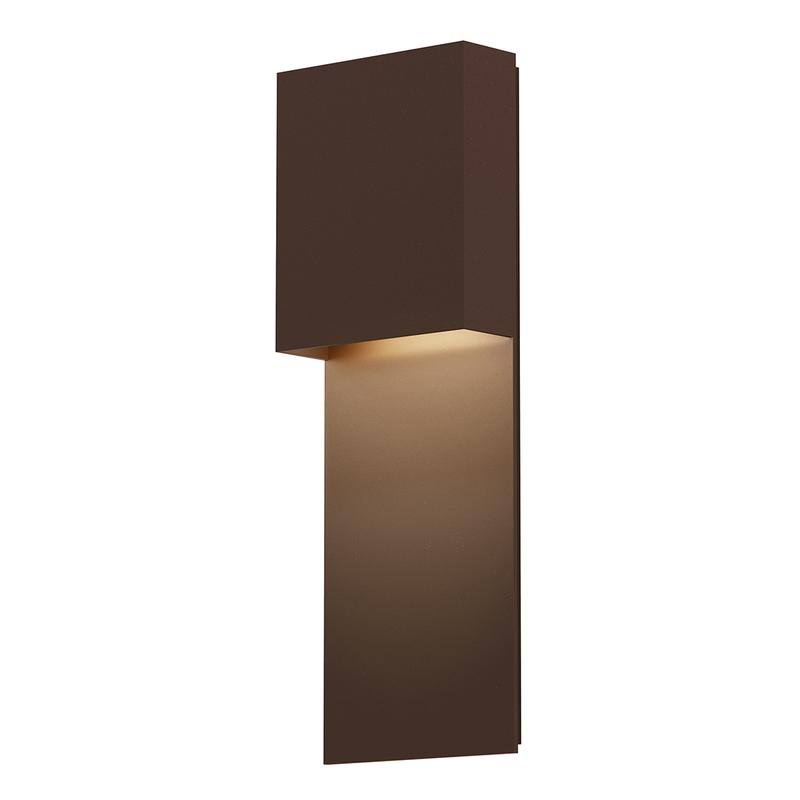 Textured White LED Panel Sconce V4773