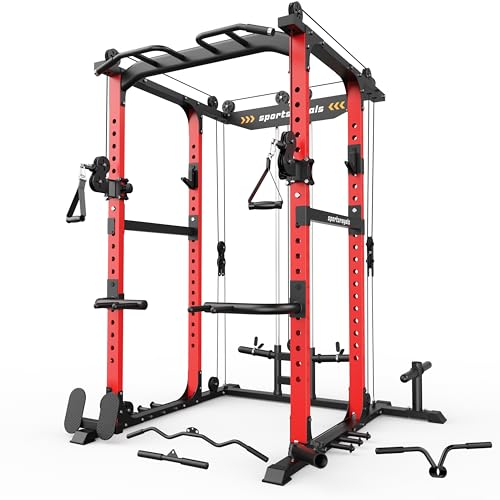 1600lbs Multi-Function Power Cage with Cable Crossover System I5160