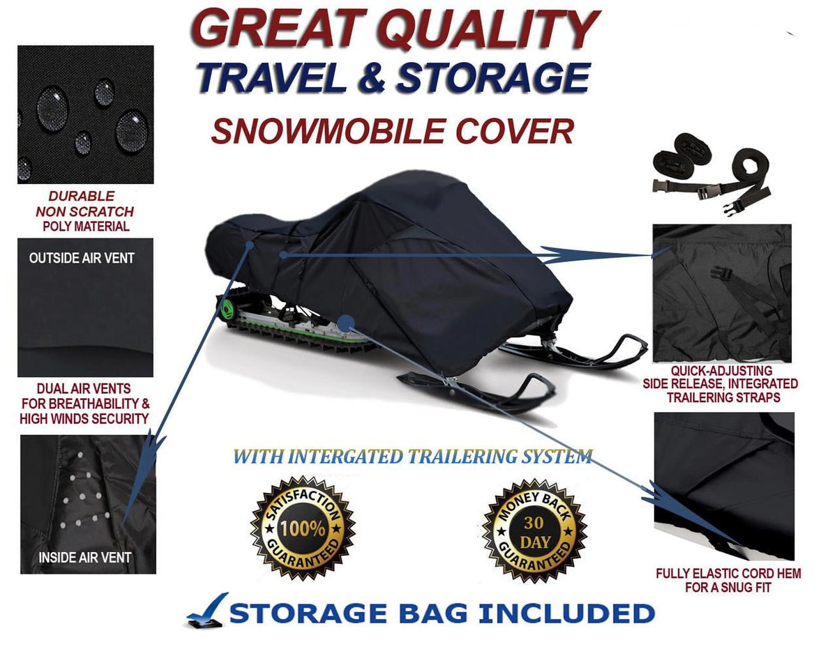 300D Snowmobile Travel and Storage Cover B99611