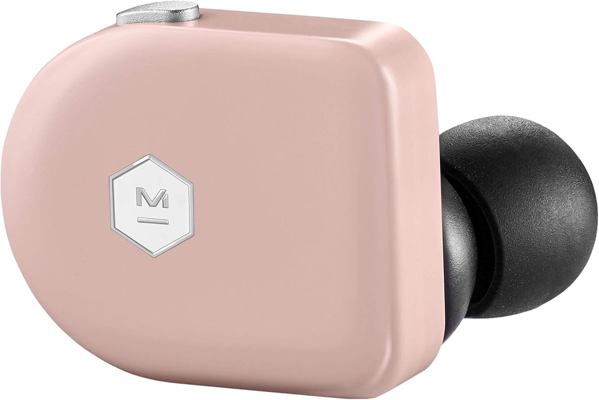 Pink Coral True Wireless Bluetooth Noise Isolating Earbuds B5541