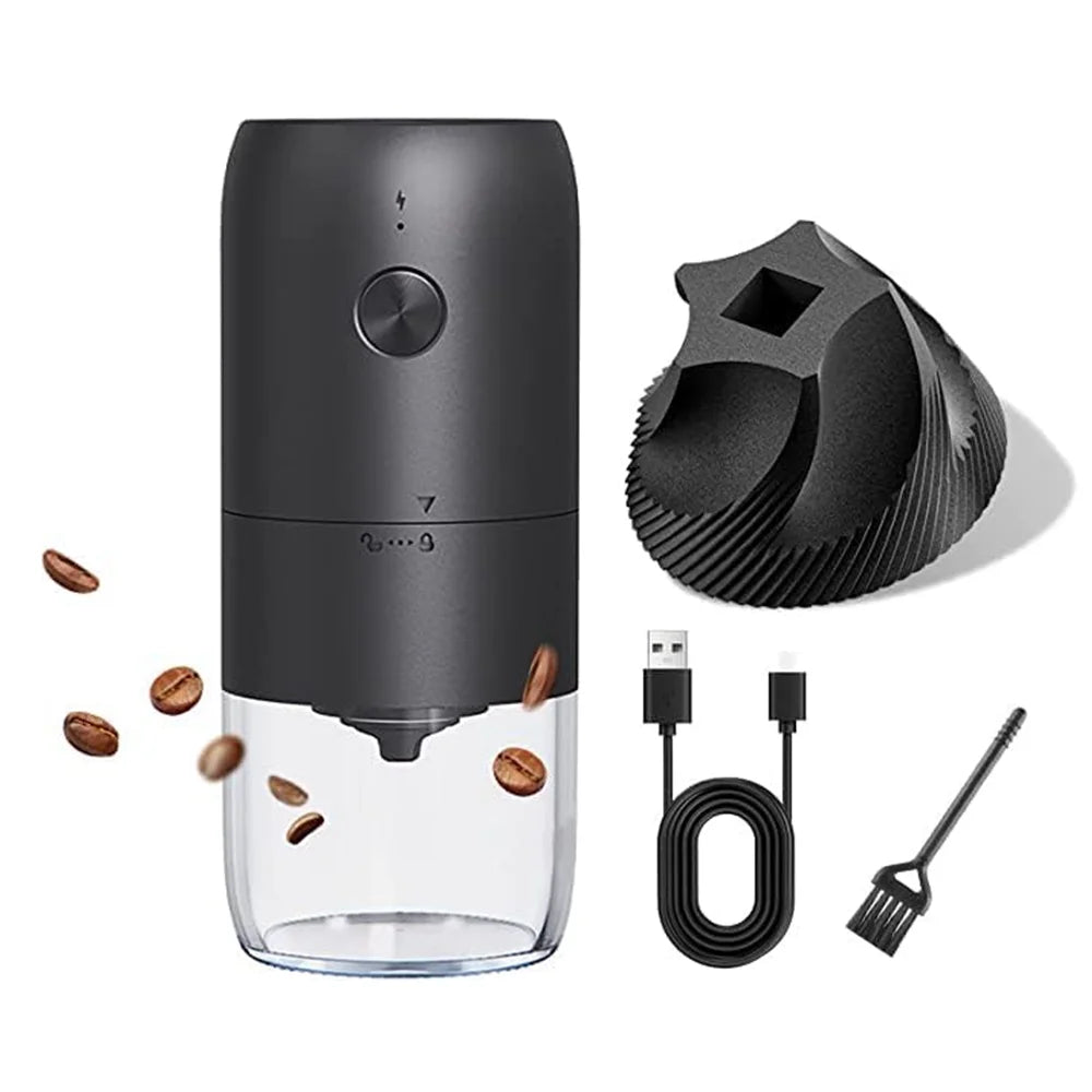 Electric Portable Coffee Grinder Ceramic Grinding Core USB Charging P81729