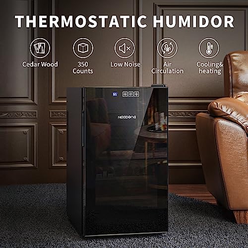 48L Electric Cooler Cabinet with Spanish Cedar Wood Shelves J494928
