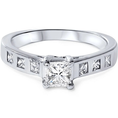 14K White Gold Diamond Ring M3063