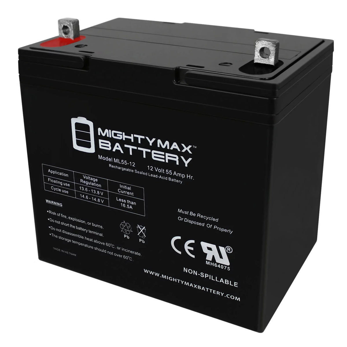 12V 55Ah Deep Cycle Battery G14146