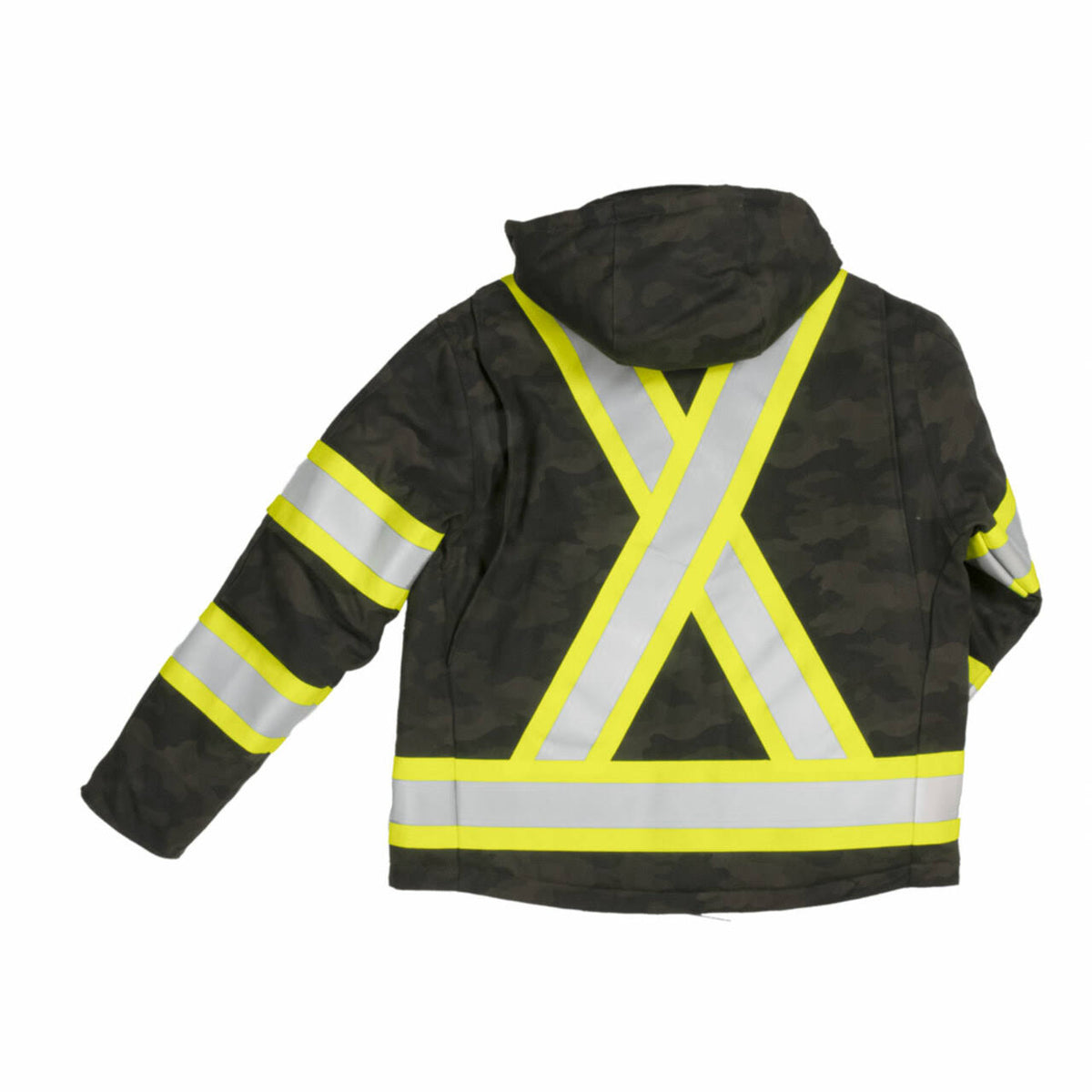 Class 1 Camo Duck Safety Jacket Extra Large High Visibility K331