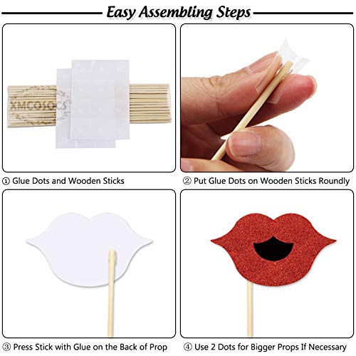 Christmas Photo Booth Props Kit 25 Count G377