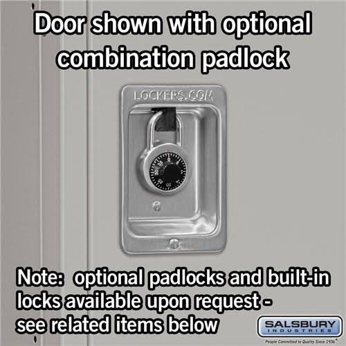 Gray Triple Tier Standard Metal Locker P26074
