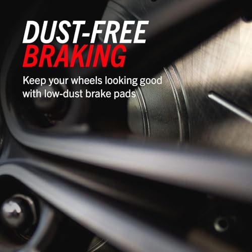 Front Ceramic Brake Pads with Hardware B502