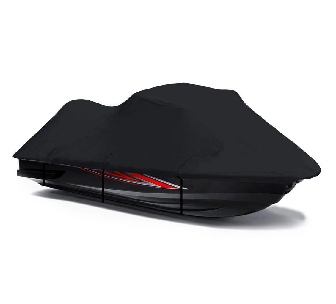 Black Jet Ski Cover for Sea Doo PWC 2000 2001 2002 2 Seater O414