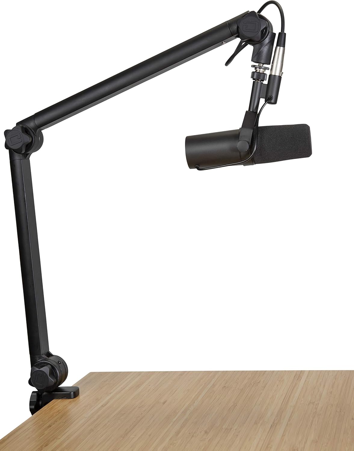Desktop Broadcast Microphone Boom Stand with On-Air Indicator Light W216